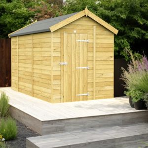 Holt 6' x 10' Pressure Treated Shiplap Modular Apex Shed