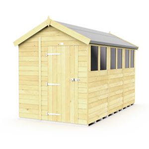 Holt 7' x 12' Pressure Treated Shiplap Modular Apex Shed