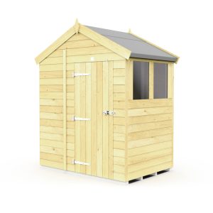 Holt 7' x 4' Pressure Treated Shiplap Modular Apex Shed