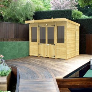 Holt 8' x 5' Alexander Pressure Treated Summer House