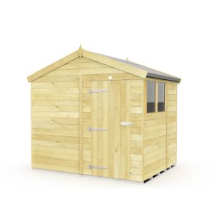 Holt 8' x 6' Pressure Treated Shiplap Modular Apex Shed