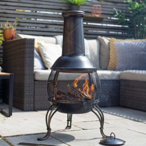 La Hacienda Leon Mesh Chimenea - Medium