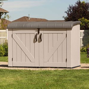 6' x 3.5' Lifetime Heavy Duty Low Plastic Storage Shed (1.91m x 1.08m)