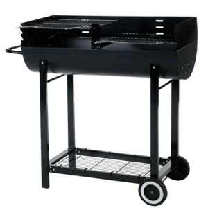 Lifestyle Half Barrel Charcoal Barbecue