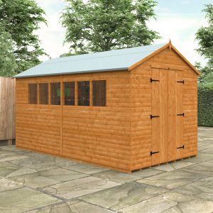 Redlands 8' x 14' Loglap Apex Heavyweight Workshop