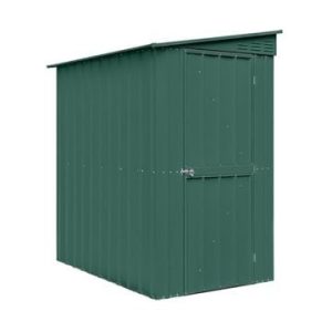 4' x 6' Globel Heritage Green Lean-To Metal Shed (1.24m x 1.8m)