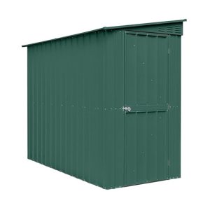 4' x 8' Globel Lean-To Heritage Green Metal Shed (1.24m x 2.42m)