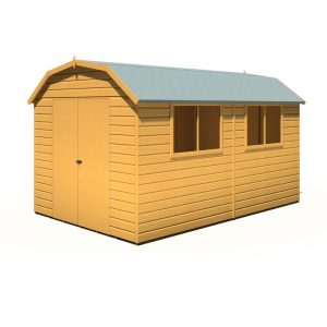 Loxley 12' x 8' Double Door Shiplap Barn