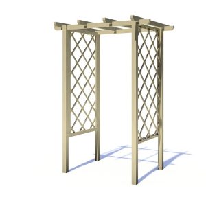 Loxley 4' x 3' Arch Trellis Pergola