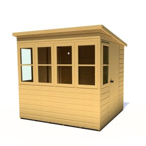 Loxley 6' x 6' Shiplap Sun Pent Shed