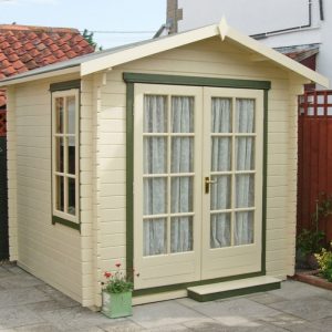 Loxley 2.4m x 2.4m Ashford Log Cabin