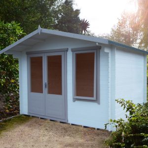 Loxley 3.4m x 2.4m Crosby Log Cabin