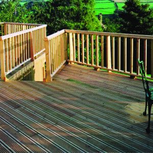 Loxley 2.4m x 3.6m Decking Kit - 28mm