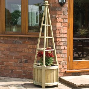 Rowlinson Marberry Obelisk Planter