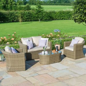 MZ Winchester 4 Seater Rattan Sofa Set