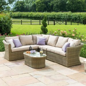 MZ Winchester Large Rattan Corner Group