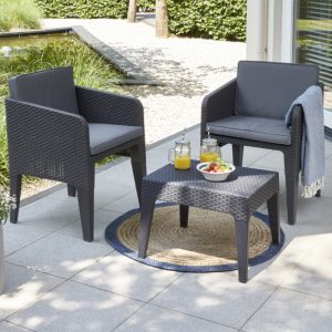 Norfolk Columbia Resin Bistro Set