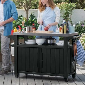 Norfolk Resin BBQ Double Table