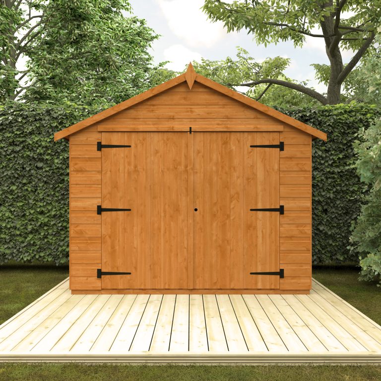 Redlands 7' x 3' Shiplap Apex Bike Shed