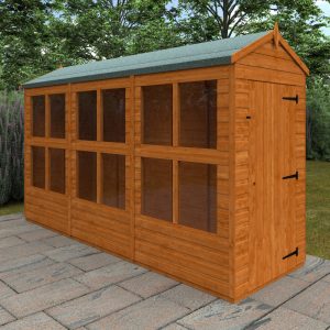 Redlands 4' x 12' Raven Summer House