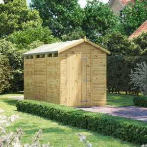 Oren 12' x 6' Premium Shiplap Modular Custom Apex Security Shed