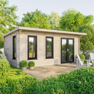 Oren 20' x 14' Countess Log Cabin - 44mm