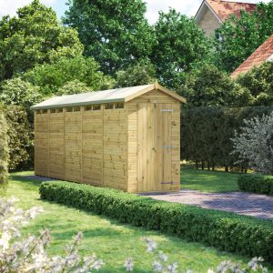 Oren 20' x 4' Premium Shiplap Modular Custom Apex Security Shed