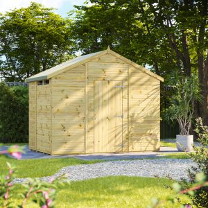 Oren 6' x 10' Premium Shiplap Modular Custom Apex Security Shed