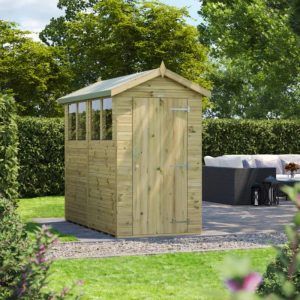 Oren 8' x 4' Premium Shiplap Modular Custom Apex Shed