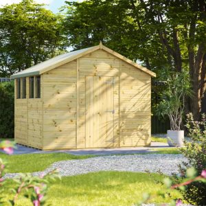 Oren 10' x 4' Premium Shiplap Modular Custom Apex Shed