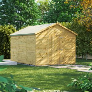 Oren 12' x 10' Premium Shiplap Modular Custom Apex Shed