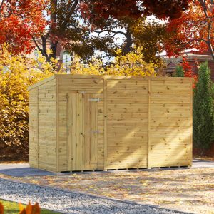 Oren 12' x 6' Premium Shiplap Modular Custom Pent Shed