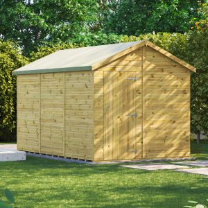 Oren 12' x 8' Premium Shiplap Modular Custom Apex Shed