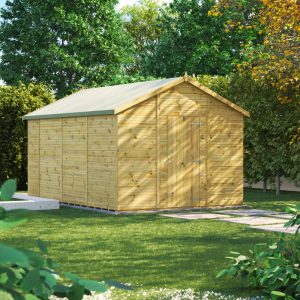 Oren 14' x 10' Premium Shiplap Modular Custom Apex Shed