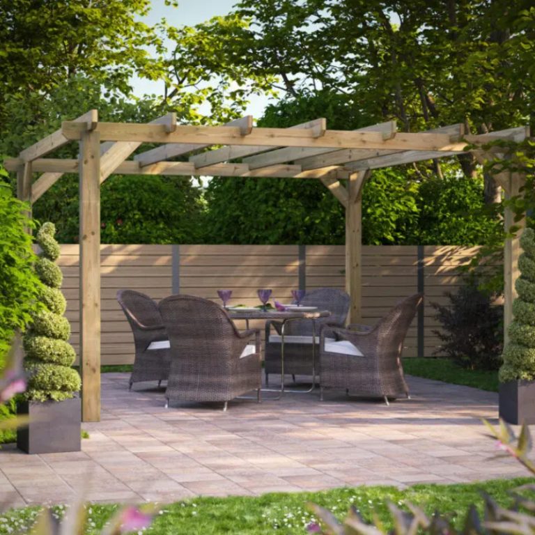 Oren 14' x 14' Pressure Treated Pergola