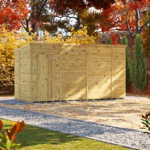 Oren 14' x 6' Premium Shiplap Modular Custom Pent Shed