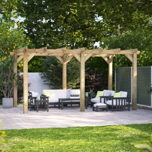 Oren 16' x 10' Pressure Treated Pergola