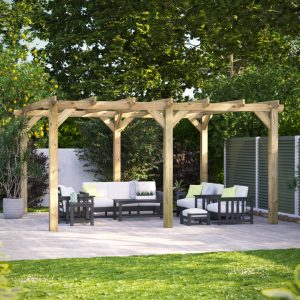 Oren 16' x 14' Pressure Treated Pergola