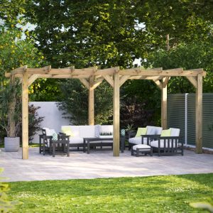 Oren 18' x 10' Pressure Treated Pergola