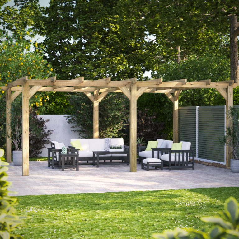 Oren 20' x 14' Pressure Treated Pergola