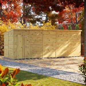 Oren 20' x 8' Premium Shiplap Modular Custom Pent Shed