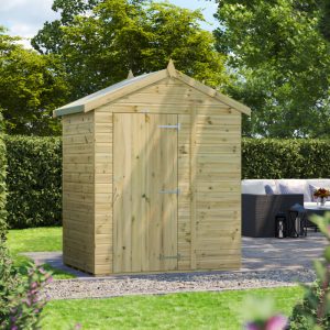 Oren 4' x 6' Premium Shiplap Modular Custom Apex Shed