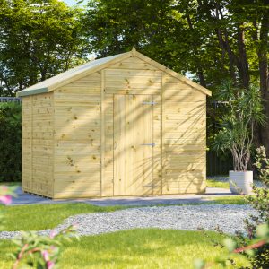 Oren 6' x 10' Premium Shiplap Modular Custom Apex Shed