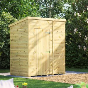 Oren 6' x 4' Premium Shiplap Modular Custom Pent Shed