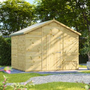 Oren 8' x 10' Premium Shiplap Modular Custom Apex Shed