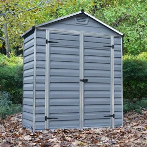 Palram - Canopia 6' x 3' Skylight Plastic Grey Shed