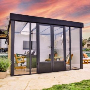 Palram - Canopia 10' x 12' Copenhagen Insulated Garden Studio