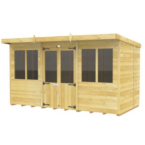 Holt 12' x 7' Alexander Pressure Treated Summer House