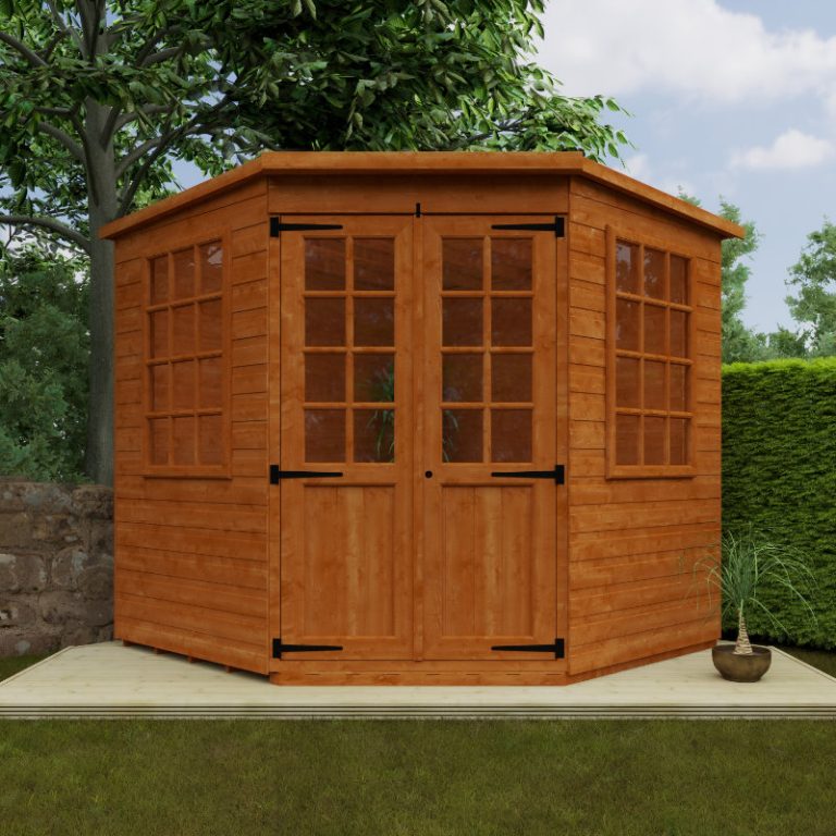 Redlands 7' x 7' Corner Summer House