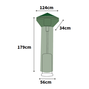 Protector Round Patio Heater Cover